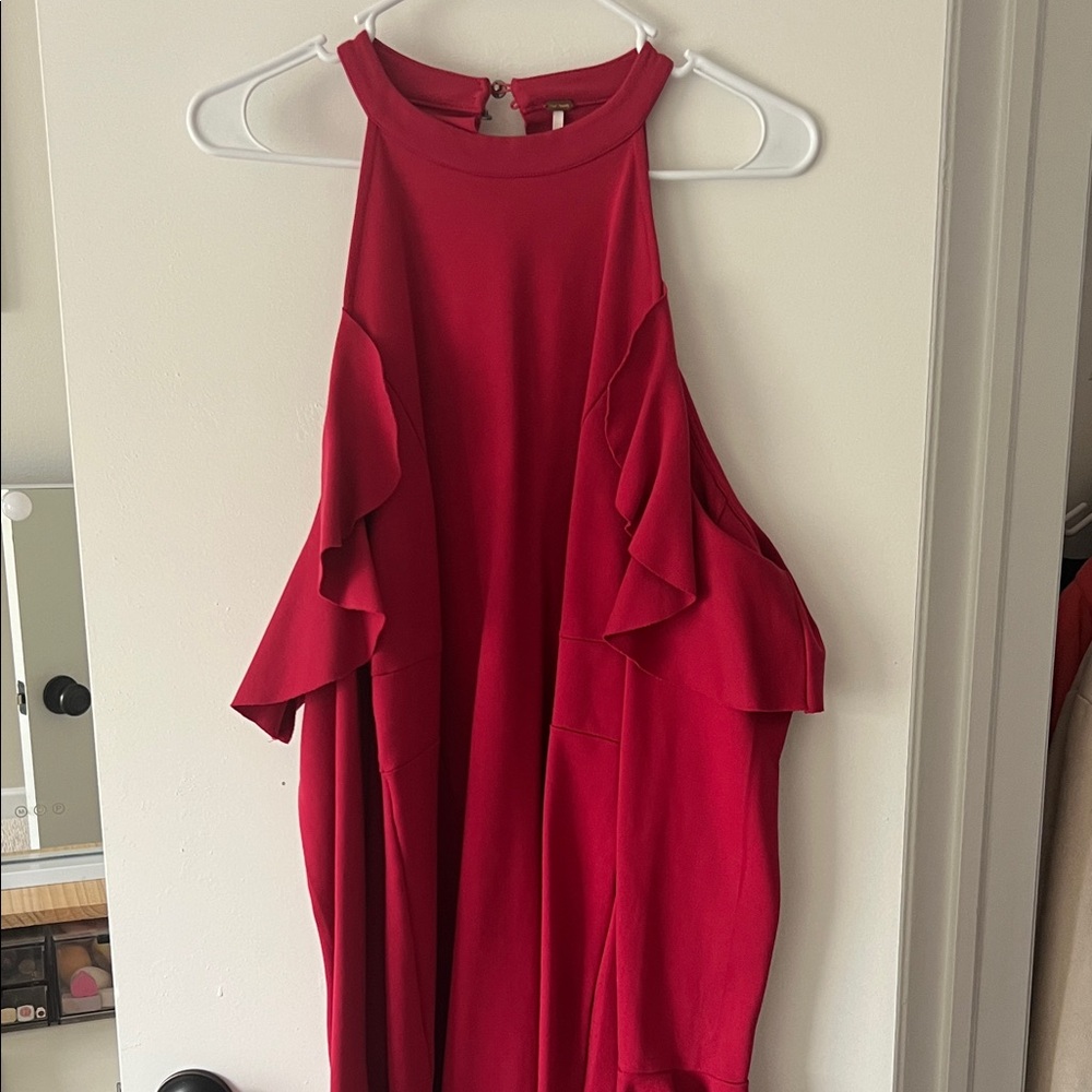 Free People Red Mini Dress